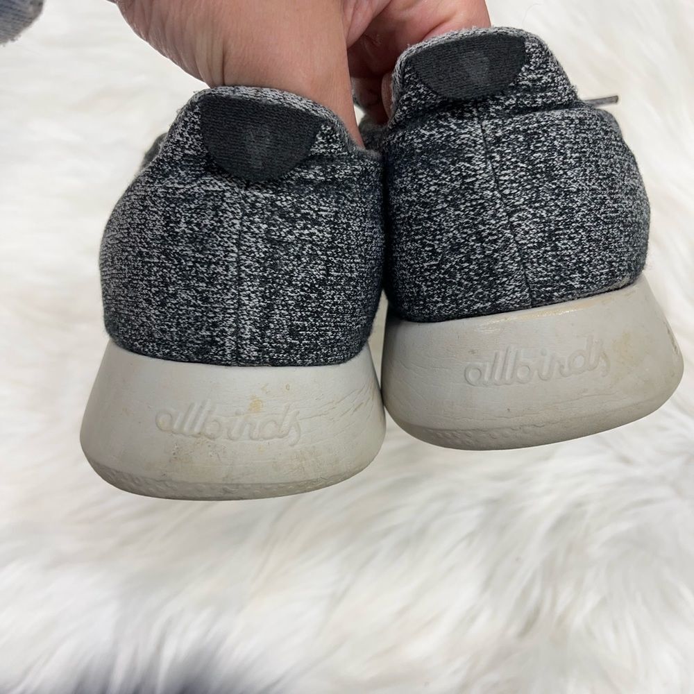 Allbirds Wool Runners Grey mens Athletic Shoes - Picture 5 of 8